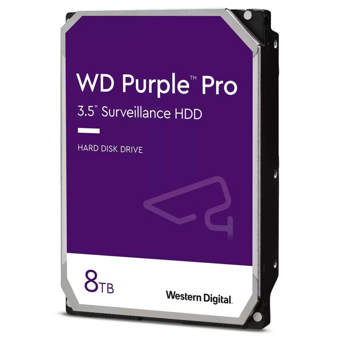 Жесткий диск 8TB Purple 3.5'', SATAIII, 5640 об/мин, 256 МБ