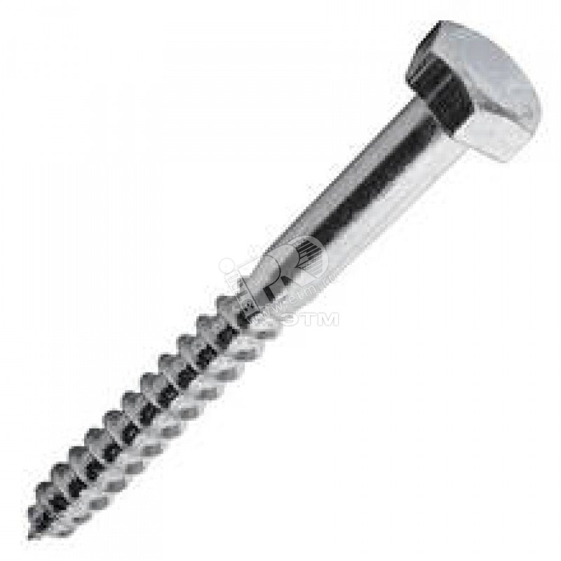 Шуруп DIN571 6х40 сантехнический, шестигранная головка