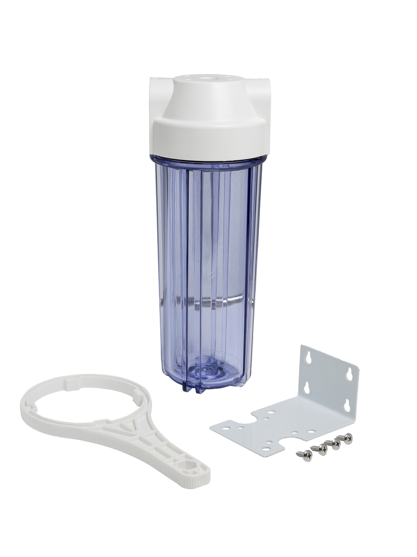 Корпус магистрального фильтра 10SL HTC-10SL 1/2' прозрачный, для холодной воды