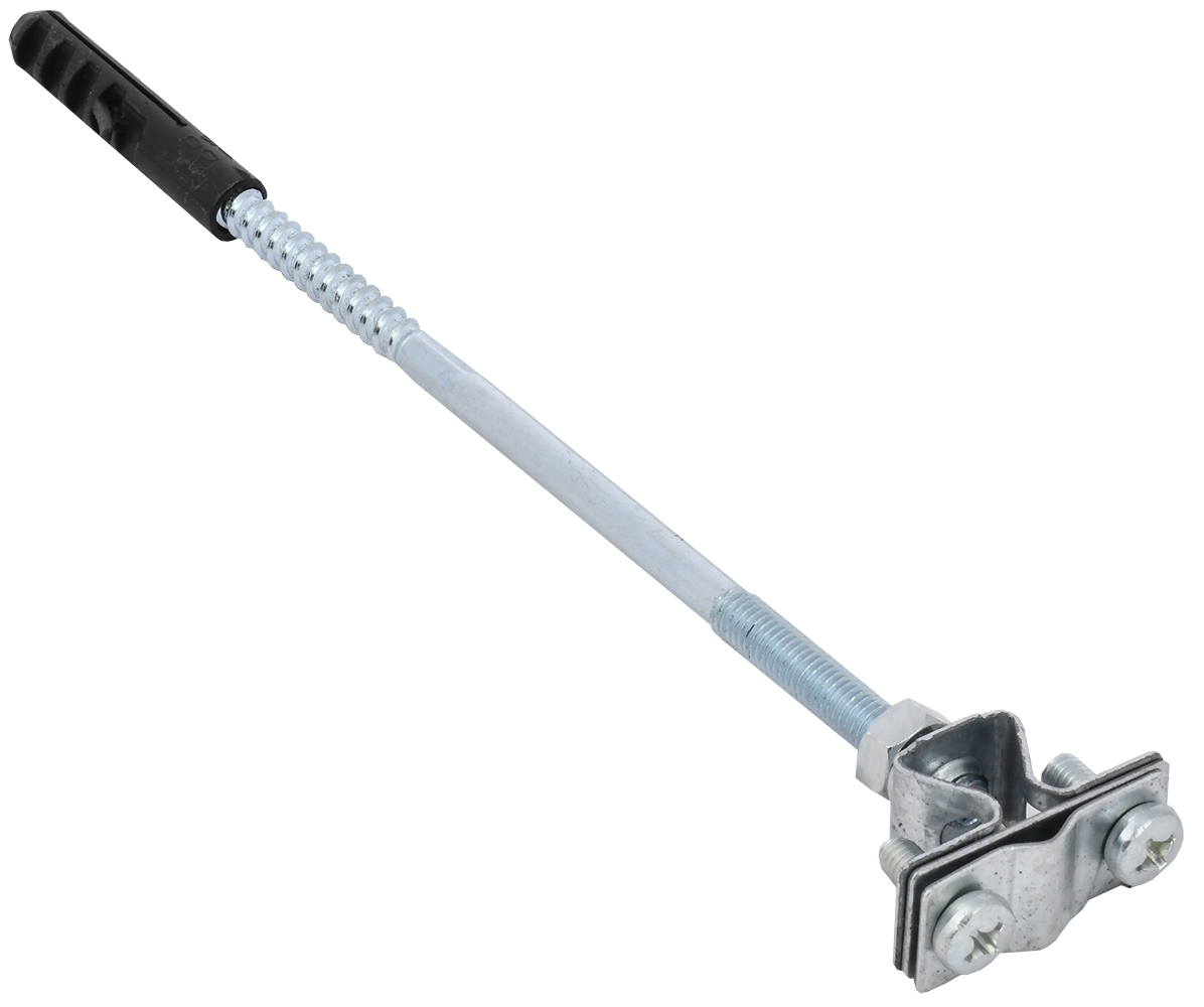 Держатель проводника круглого 8-10мм для бетонного фасада оцинкованная сталь