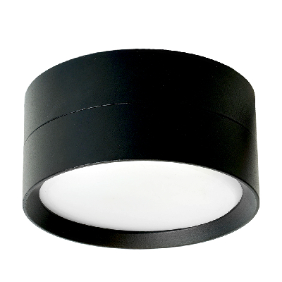 Светильник ДПО-12w GX53 без лампы черный