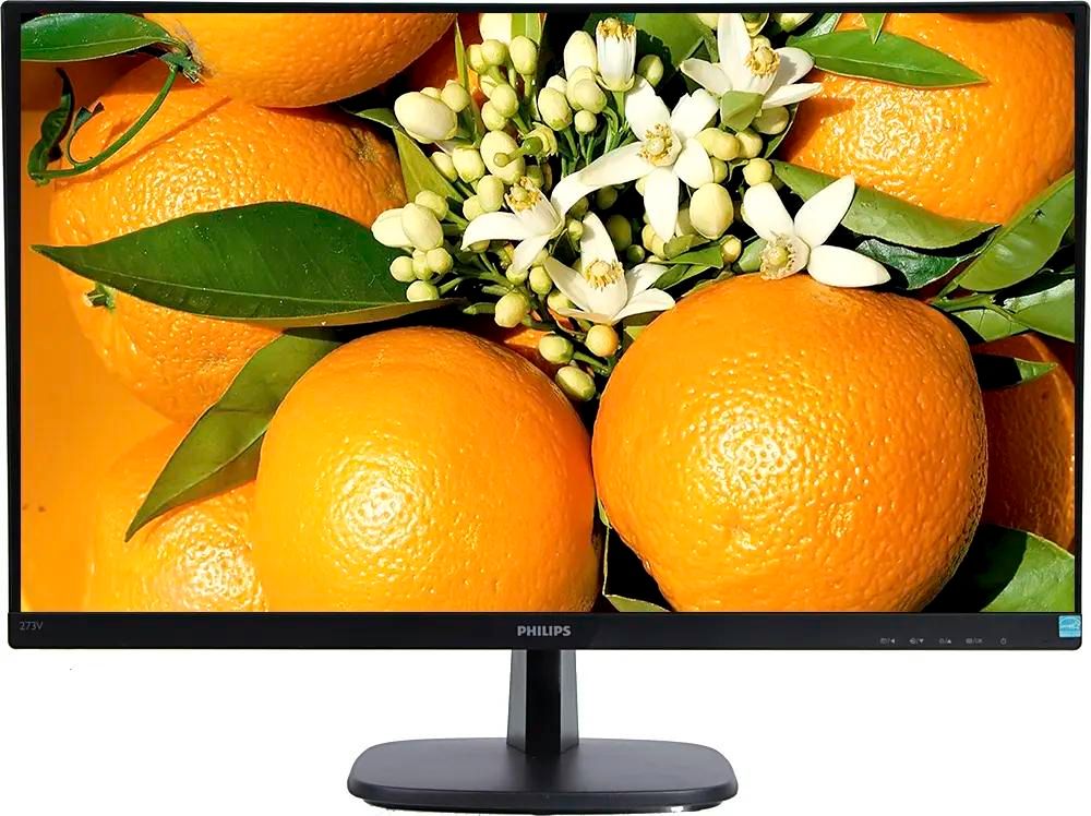 Монитор для ПК 27'' 273V7QDSB, IPS, 1920х1080, 75Hz, 4 ms, DVI, HDMI, черный