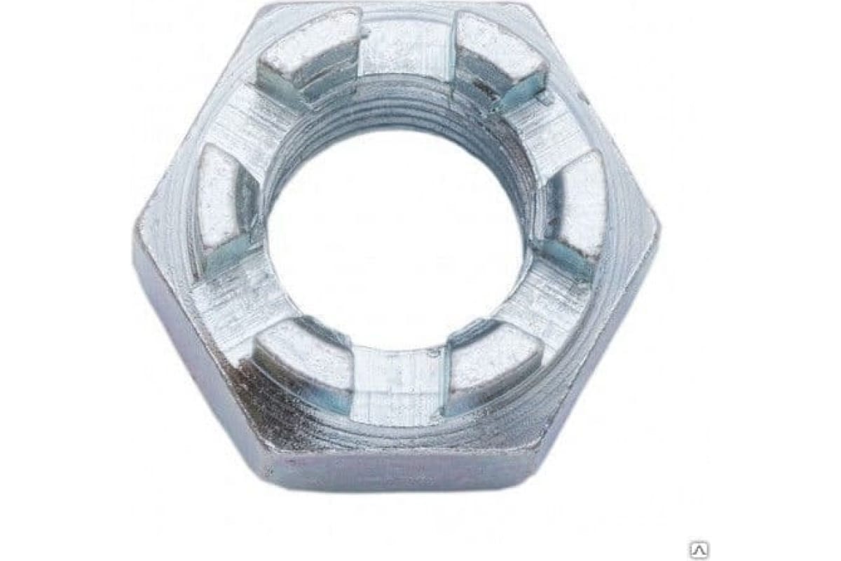 Гайка DIN937 М8 корончатая низкая нержавеющая сталь А2(1 шт)