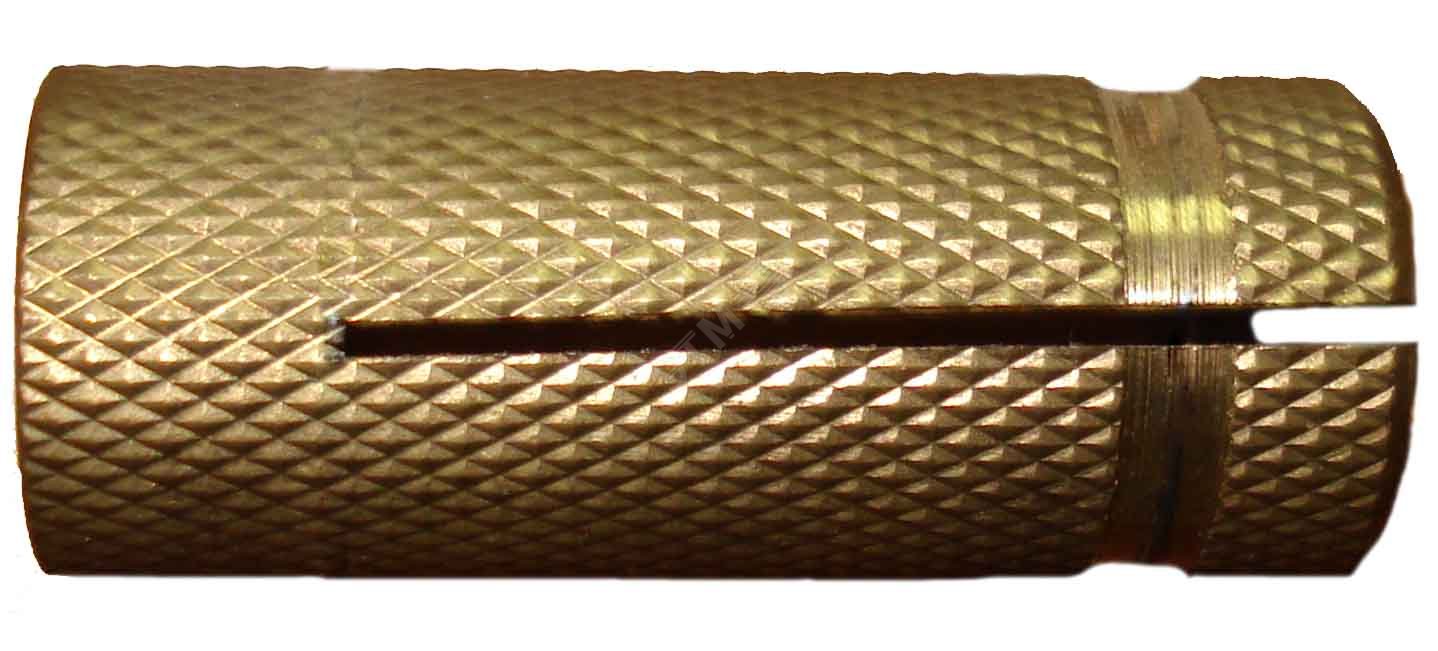 Анкер забивной М6 латунный (пакет 10шт)