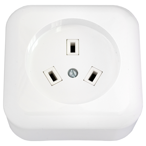 Беларусь Разъем рш/вш для электроплит наружный    3-контактный 250В