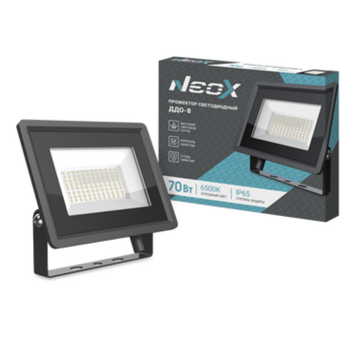 Прожектор светодиодный ДДО-8 70Вт 6500К 7000Лм 100лм/Вт IP65 NEOX