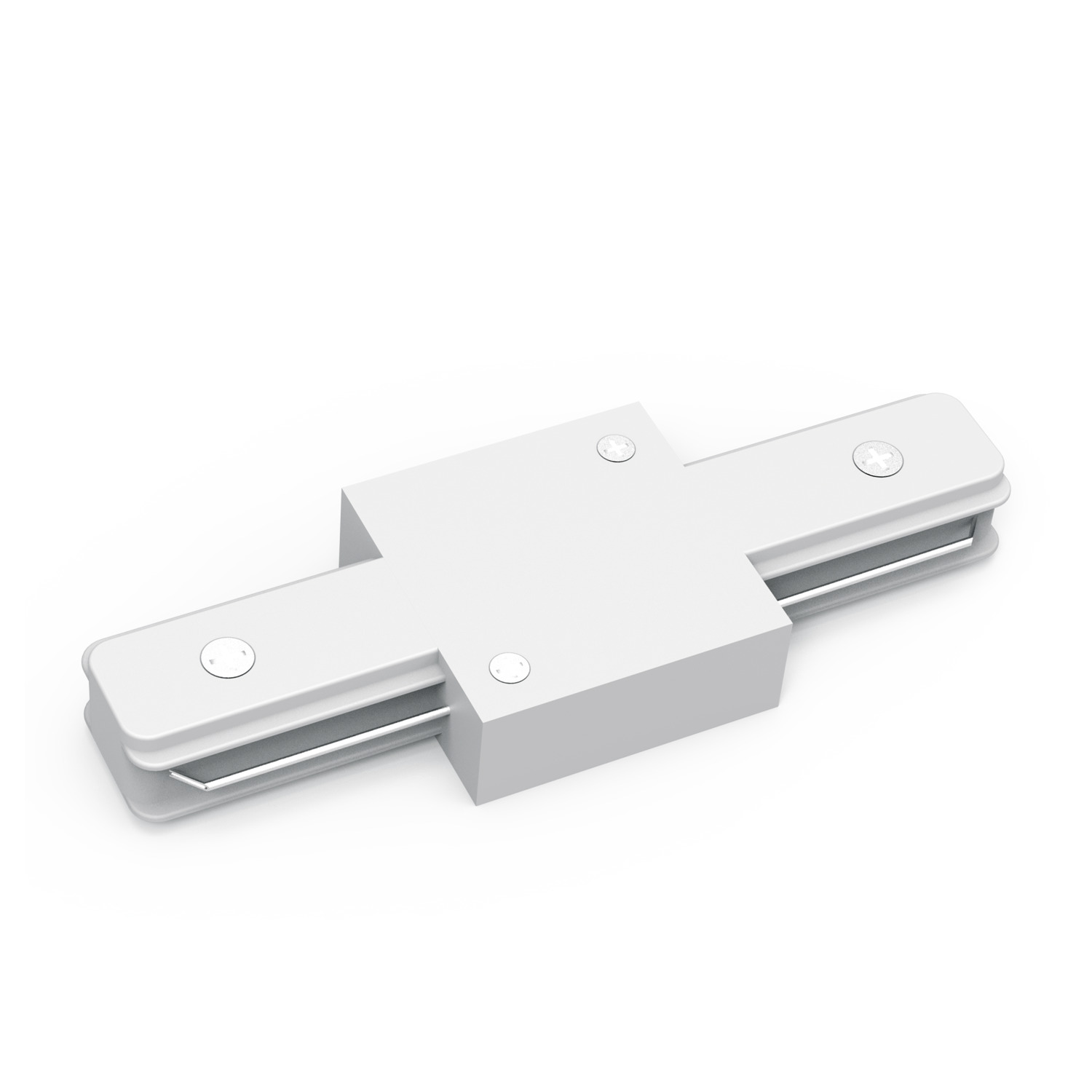 Коннектор для трековых шинопроводов AC 220В Белый IP20 прямой (I) Track