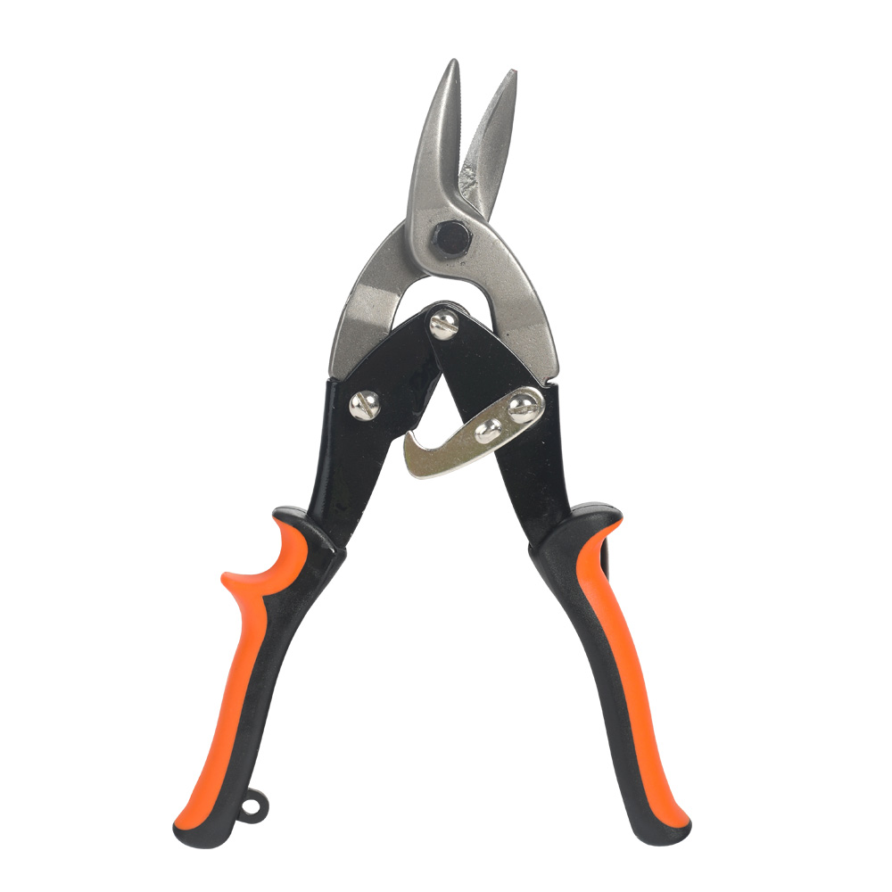 Ножницы по металлу ASP-250R, правый рез, CRV, двухкомпонентные рукоятки, 250мм