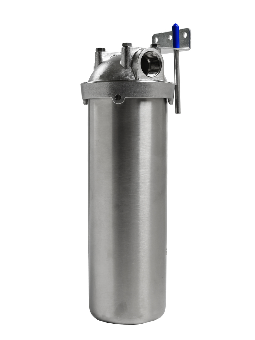 Корпус магистрального фильтра 10SL HMS-10B-3/4BSP из нержавеющей стали