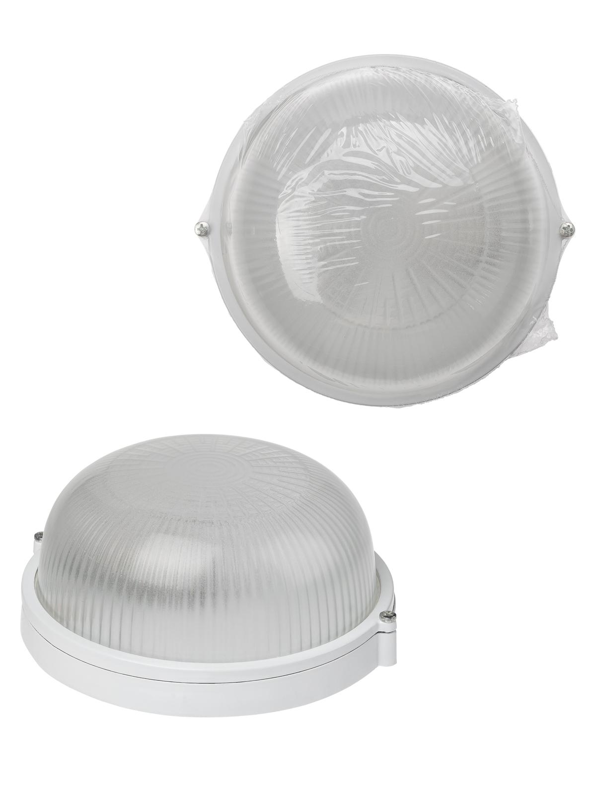 Светильник НПБ1301 белый/круг 60Вт IP54