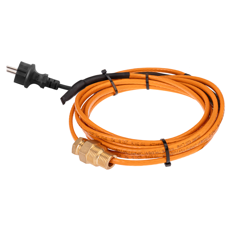 Кабель греющий саморегулирующийся  10HTM2-CT, в трубу, 4 м/40 Вт, REXANT