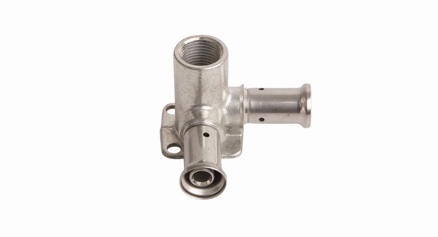 Водорозетка пресс 20х1/2'ВРх20 угловая (52 мм), латунь