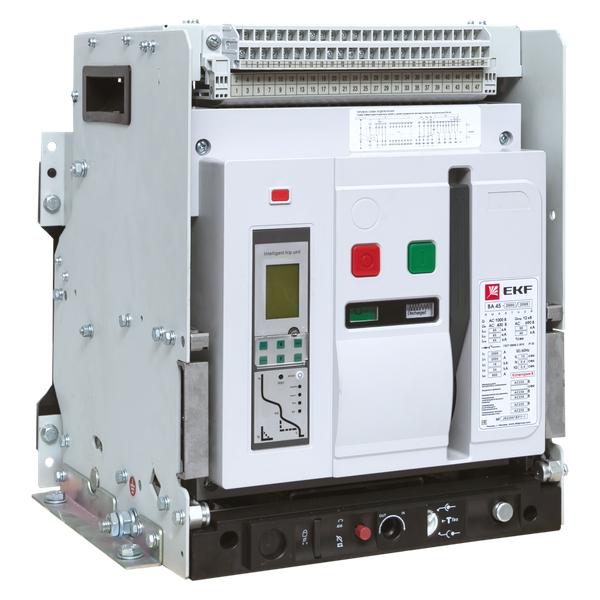 Выключатель автоматический ВА-45 3200/3200А 3P 100кА выкатной v2 EKF