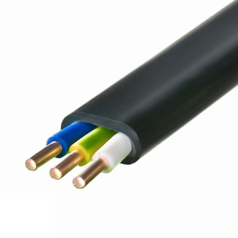 Кабель силовой ВВГ-Пнг(А)-LS 3х1,5 ок (N, РЕ)-0,66бухта 100м ТРТС