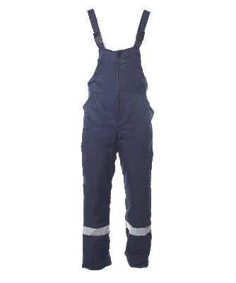 Полукомбинезон утеплённый мужской СТАНДАРТ цв. т.синий тк.Грета 56-58 112-116/182-188