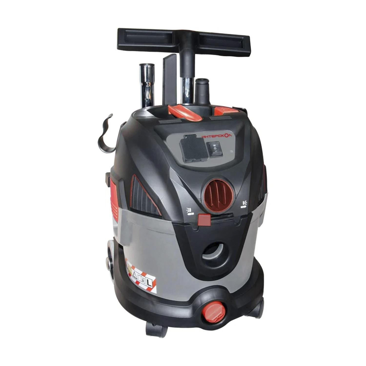 Пылесос строительный ПУ-20/1400Р  (сухая/влажная уборка, розетка с синхр.)