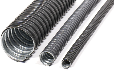 Металлорукав в ПВХ изоляции МРПИ НГ 18 (50 м/уп.) черный