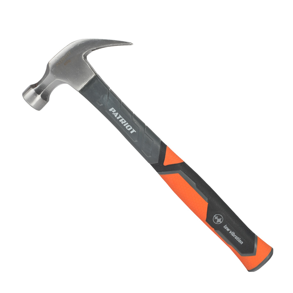 Молоток столярный  СHF-450 с фиберглассовой рукояткой, 450г