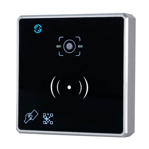 Считыватель QR-кода и карт формата Em-marin для накладного монтажа