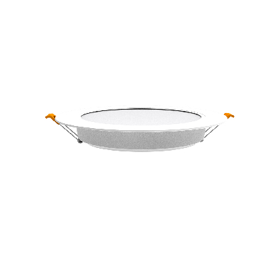 Светильник светодиодный ДВО 12 Вт 1000 лм 4000К AC 220В IP20 круг D145х26мм монт d120мм Пластик Basic Gauss