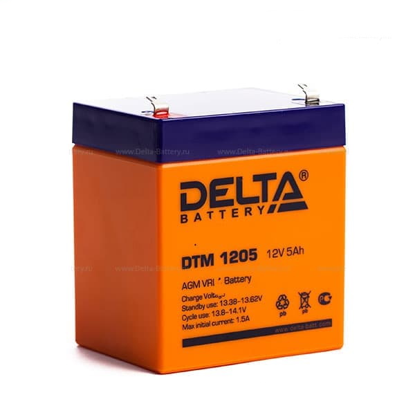 Аккумулятор DTM 12В 5Ач