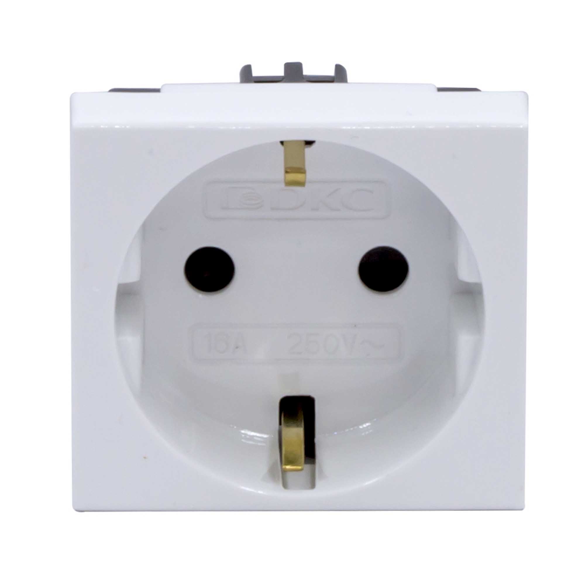 VIVA Розетка силовая с заземлением белая