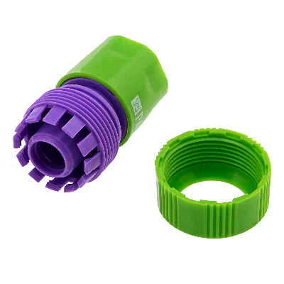 Соединитель пластмассовый быстросъемный для шланга 3/5