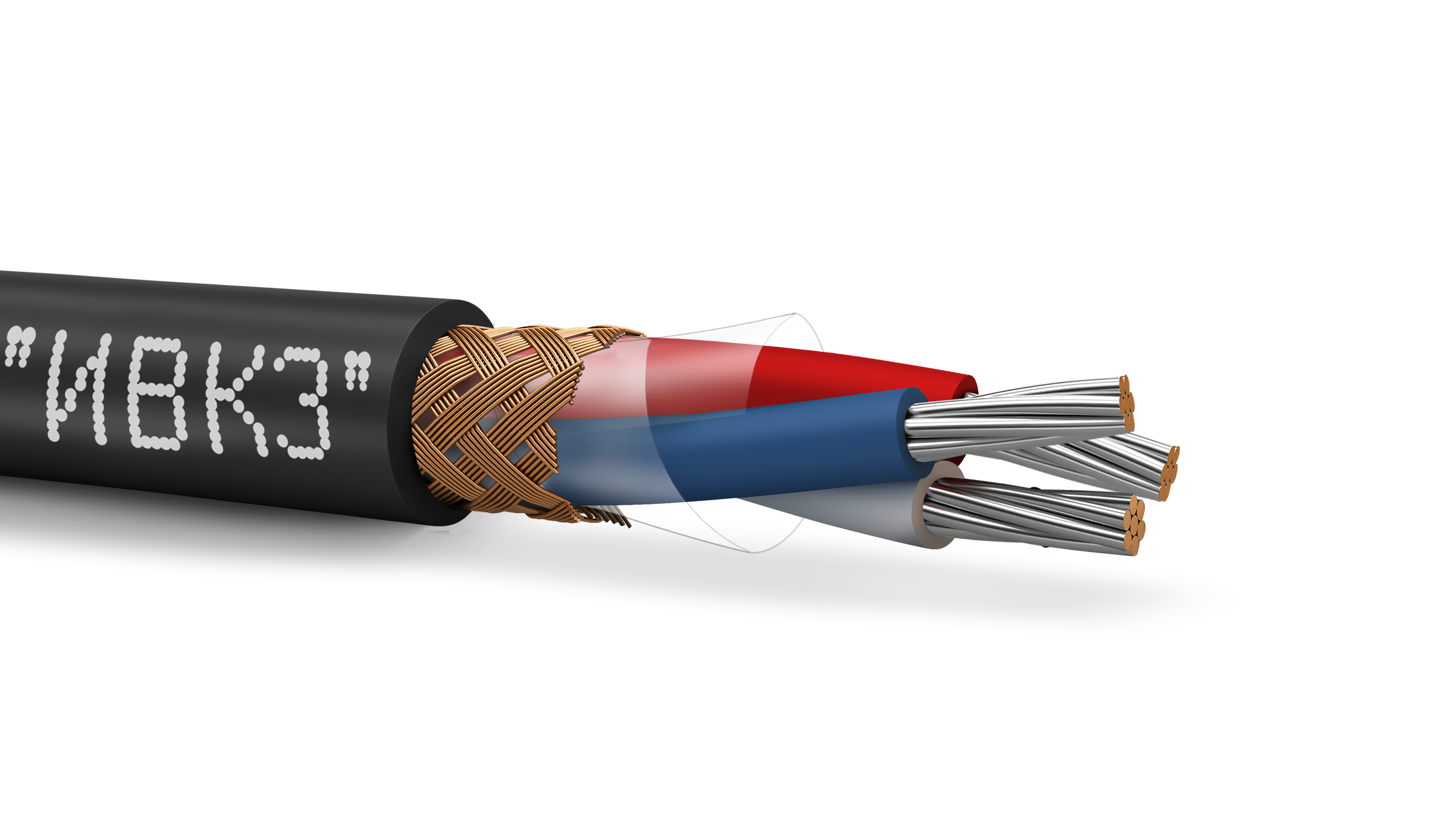 Кабель монтажный МКЭШ 3х0.75 ТРТС