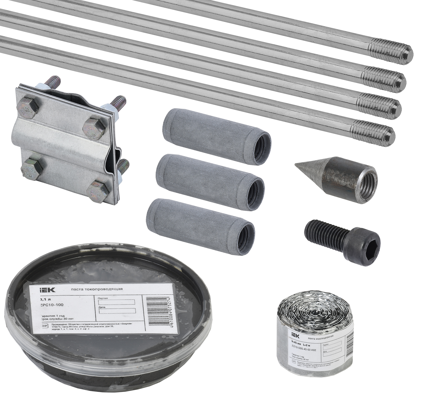 Комплект заземления 6/16 оцинкованная сталь