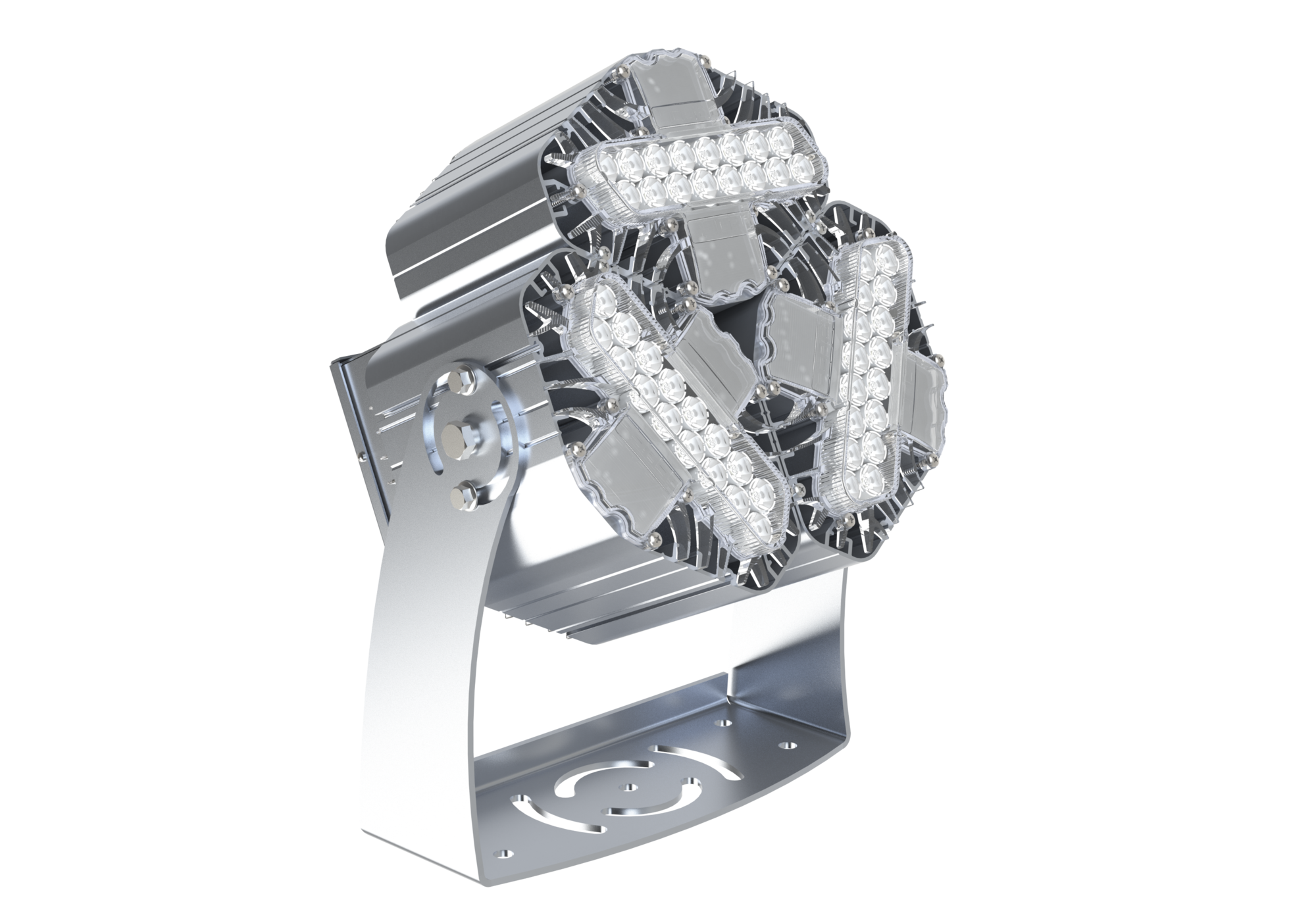 Прожектор LED L-lego II 165 banner 120Вт Д 5000К усеченн корп поворот крепл IP66